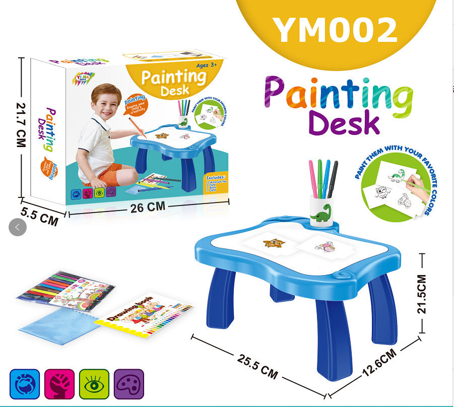 Led Art Drawing Projector Table