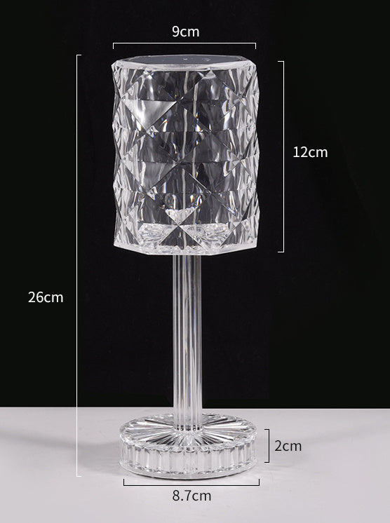 crystal table lamp