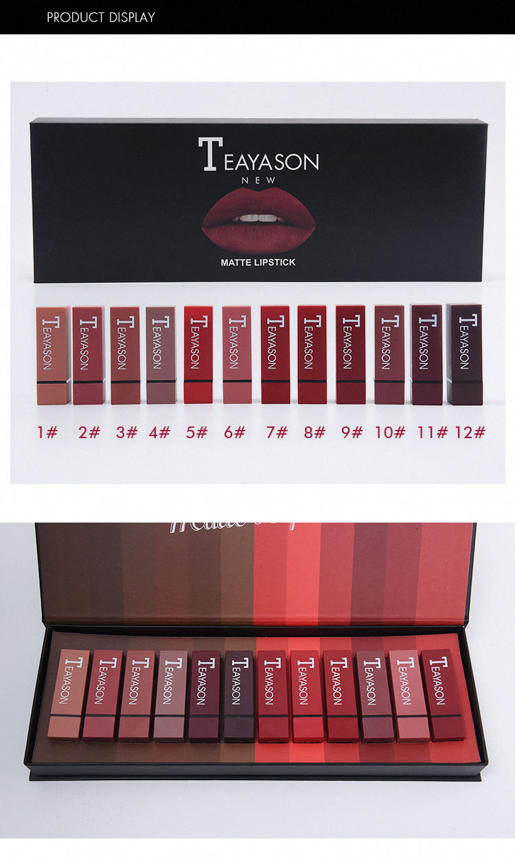 12PCS SET  LIPSTICK SET