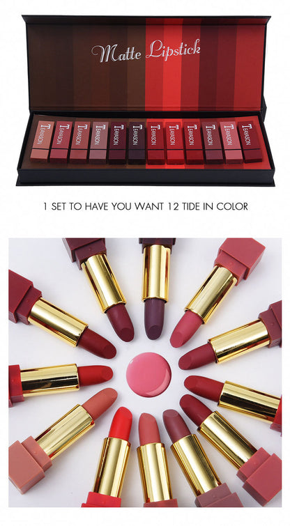 12PCS SET  LIPSTICK SET