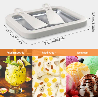 Instant Ice-Cream Maker Dimensions and Wide Uses