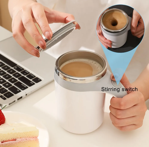 Self Stirring Coffee Cup Stirring Switch